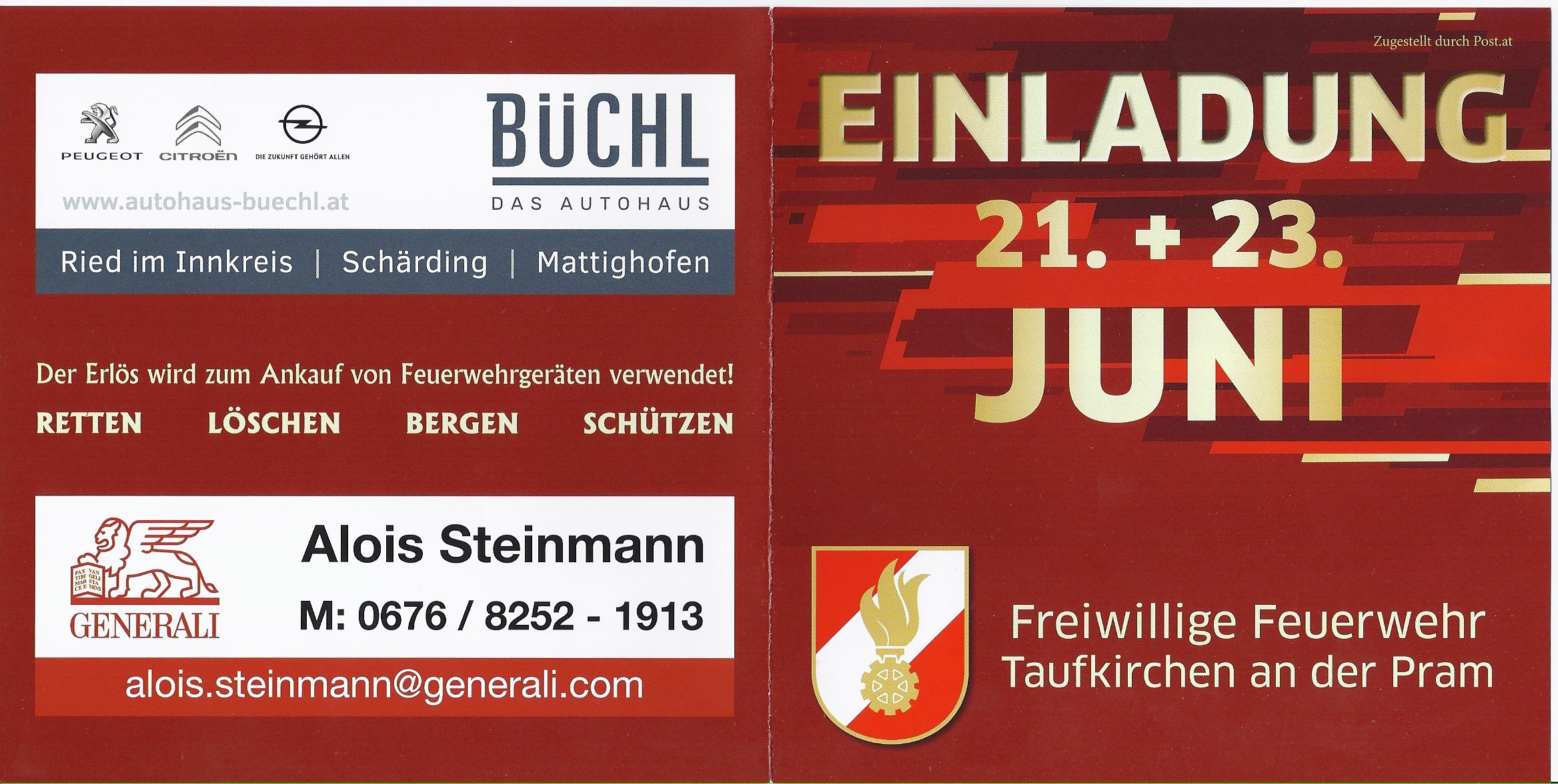 Einladung